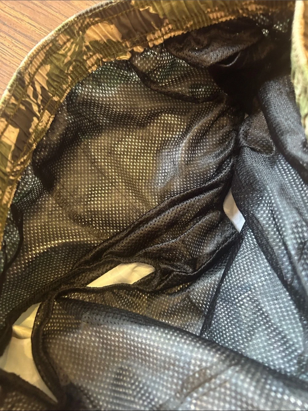 Zella New olive tarmac Pali floral lined swim shorts pockets Small activewear - Picture 8 of 12